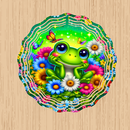 Wind Spinner Sublimation Print - Frog