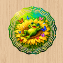 Wind Spinner Sublimation Print - Frog