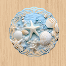Wind Spinner Sublimation Print - Beach