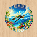 Wind Spinner Sublimation Print - Turtle