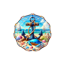 Wind Spinner Sublimation Print - Beach Anchor