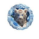 White Tiger Wind Spinner design to fit an 8' Spinner.