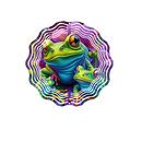 Wind Spinner Sublimation Print - Green Frog