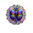 Wind Spinner Sublimation Print - 3D Butterfly