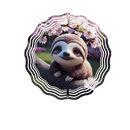 Cute Sloth Wind Spinner design to fit an 8' Spinner.