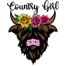DTF Transfer Sheet - Country Girl