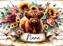 Cutting Board Sublimation Print - Highlander/Nana