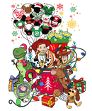 DTF Transfer Sheet - Toy Christmas