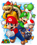 DTF Transfer Sheet - 3D Mario