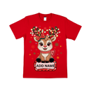 DTF Transfer Sheet - Girl Reindeer