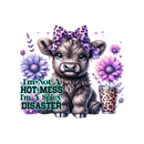 DTF Transfer Sheet - Anxiety Highlander Cow