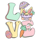 DTF Transfer Sheet -Love Easter