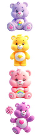 DTF Transfer Sheet - Care Bear