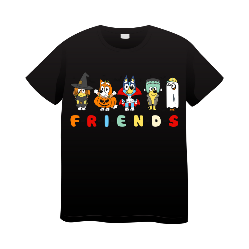 DTF Transfer Sheet - Halloween Friends