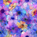 A4 Printed Sublimation Sheets - Purple Lilac Alcohol Ink