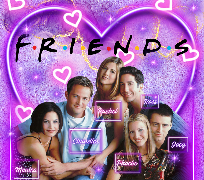 TV Show 20oz Skinny Tumbler Printed Paper