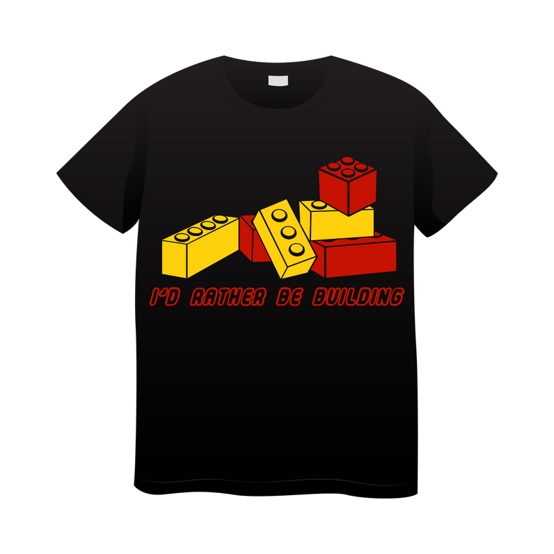 DTF Transfer Sheet - Building Bricks