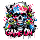 DTF Transfer Sheet - Game On