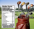 Golfer Facts 20oz Skinny Tumbler Printed Paper