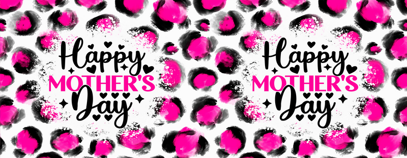 Leopard Mothers Day Printed Sublimation Paper for 11oz mug.