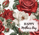 Red Roses Mother's Day 20oz Skinny Tumbler Printed Paper