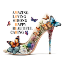Mother's Day DTF Print - High Heel Mum Shoe