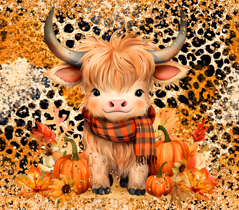 Fall Baby 20oz Skinny Tumbler Printed Paper