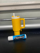 3D Printed Mini Stanley Chapstick Keyring Holder