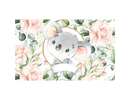 Baby Koala 12oz Sublimation Flip Top Water Bottle Print