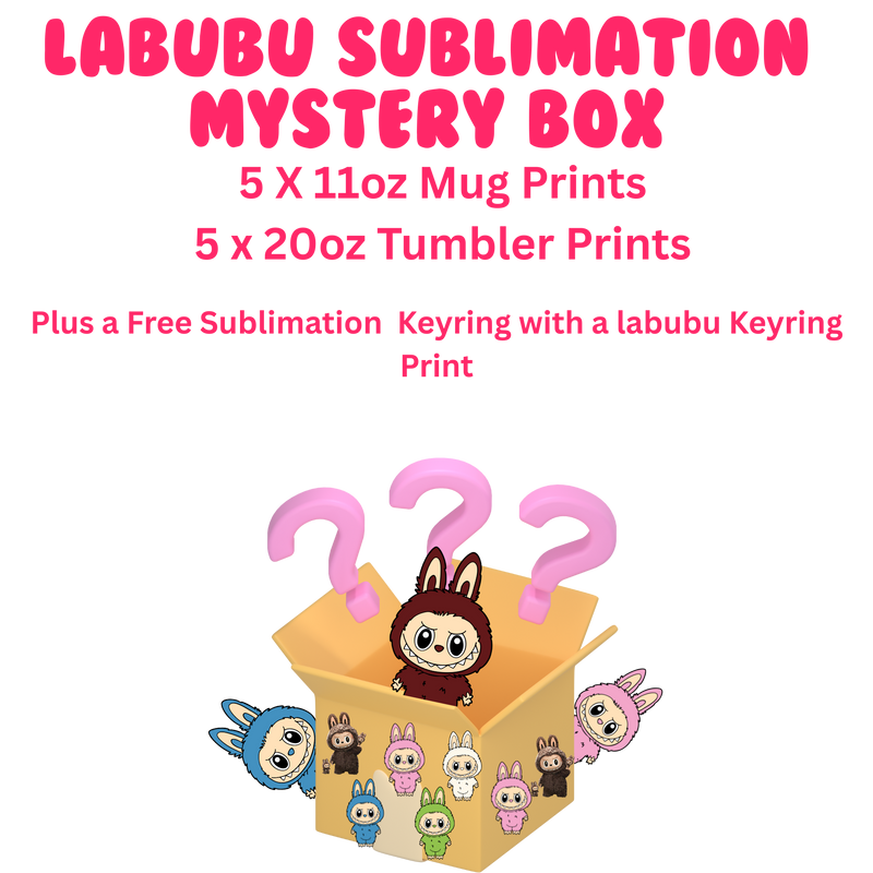 Labubu Sublimation Mystery Box