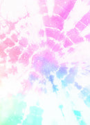 A4 Printed Sublimation Sheets - Pastel Tie Dye