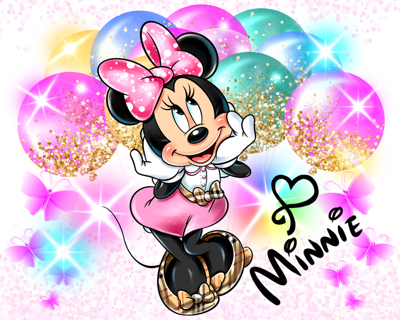 DTF Transfer Sheet - Sparkle Mouse