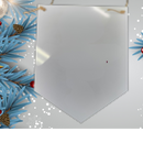 Christmas Hanging Countdown Board 3mm White Acrylic