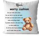 DTF Cushion Print - Worry Cushion
