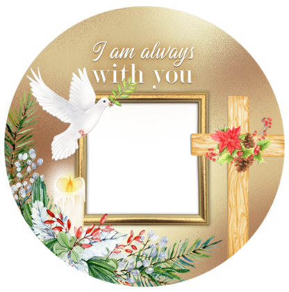 Memorial Add Photo Christmas Hanging Ornament Sublimation Prints