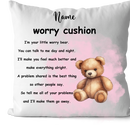 DTF Cushion Print - Worry Cushion