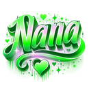 DTF Transfer Sheet - Nana Adult Size