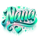 DTF Transfer Sheet - Nana Adult Size