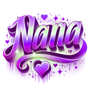 DTF Transfer Sheet - Nana Adult Size