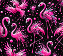 Pink Flamingos 20oz Skinny Tumbler Printed Paper