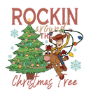 DTF Transfer Sheet - Rockin around the Tree