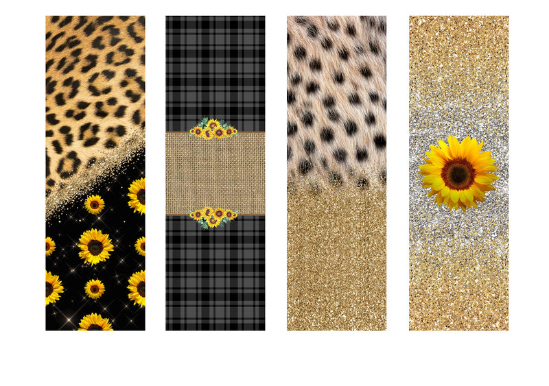 Sublimation Pen Wrap - Sunflowers