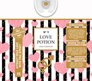 Love Potion Spray 20oz Skinny Tumbler Printed Paper