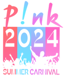 DTF Transfer Sheet - Blue Pinky