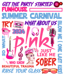 DTF Transfer Sheet - Get the Party Started