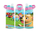 12oz Sublimation Flip Top Water Bottle Print - Coco