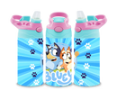 12oz Sublimation Flip Top Water Bottle Print - Family Dog