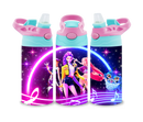 12oz Sublimation Flip Top Water Bottle Print - K-Pop
