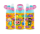 12oz Sublimation Flip Top Water Bottle Print - Coco