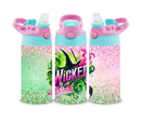 12oz Sublimation Flip Top Water Bottle Print - Wicked